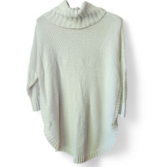 Express cable knit sweater M cotton blend fall cozy winter comfy - Picture 3 of 8